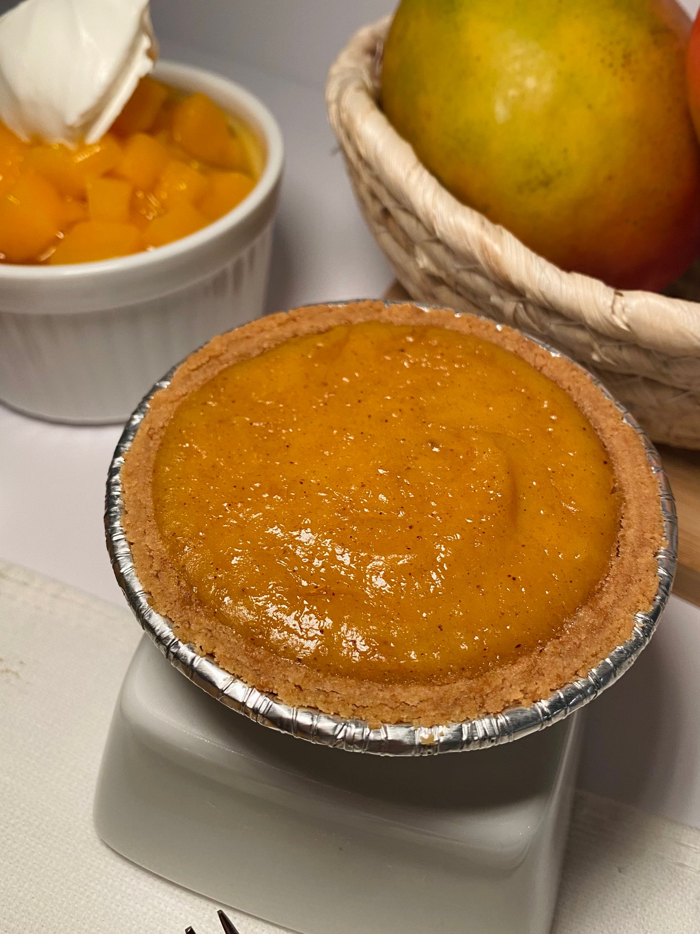 Mango Sweet Potato Pie