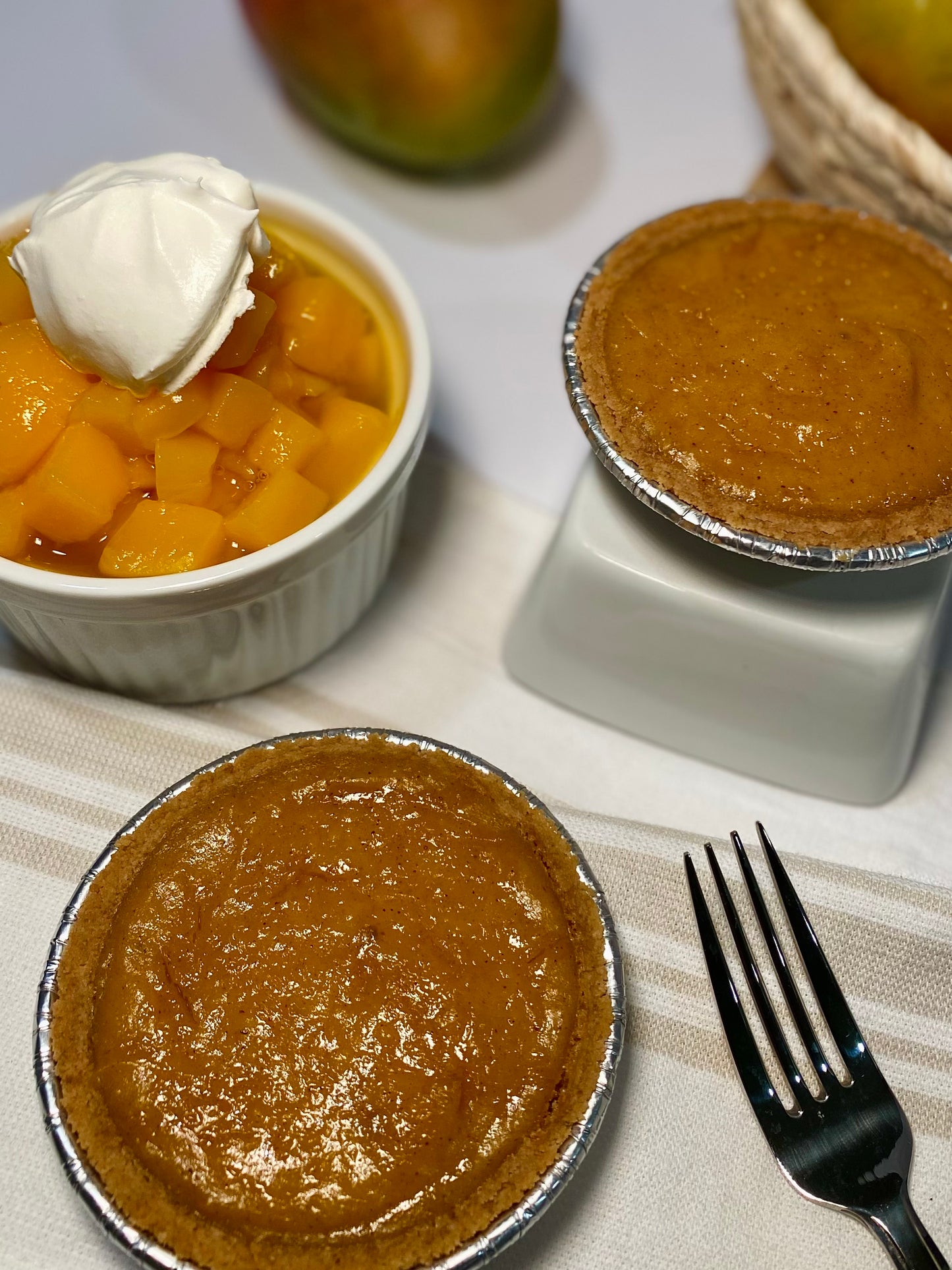 Mango Sweet Potato Pie