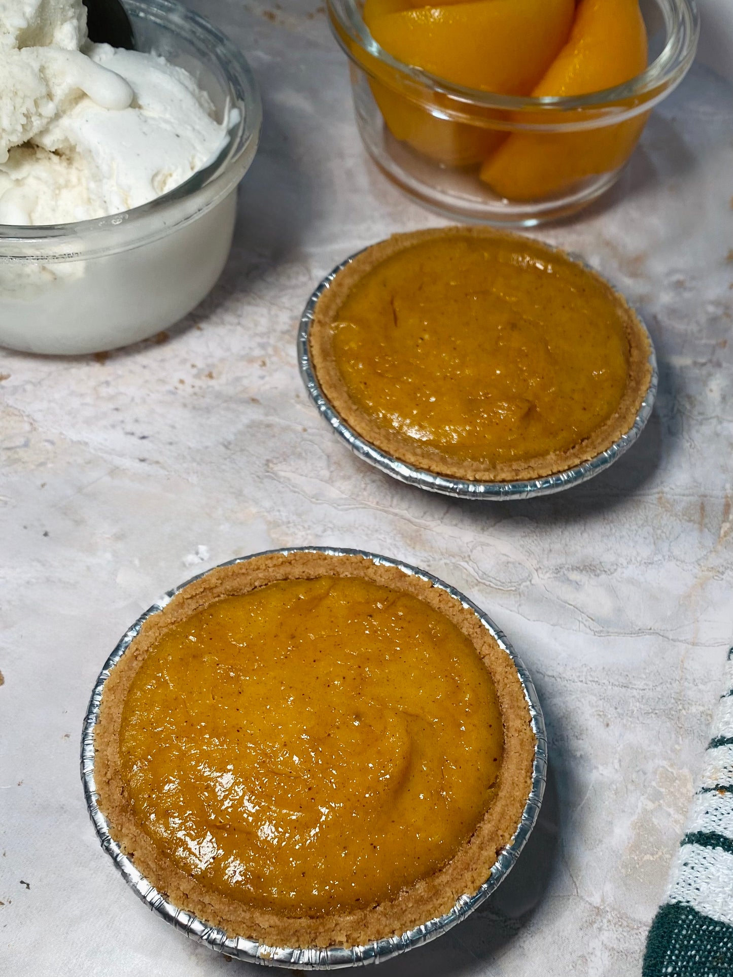 Peach Sweet Potato Pie