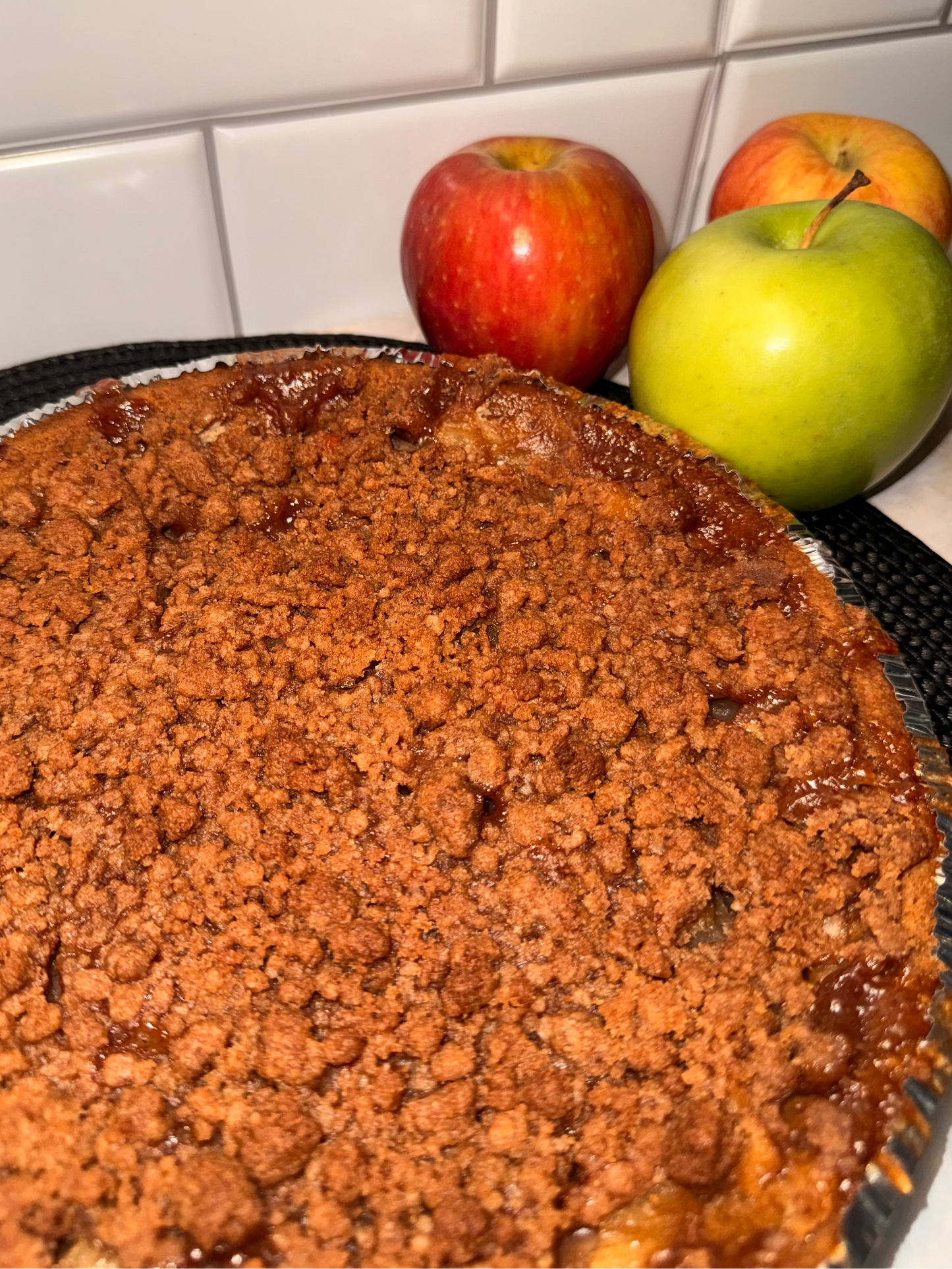 Apple Crumble Pie
